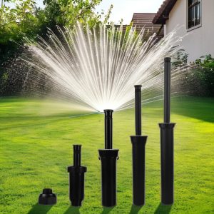 1/2 Inch ABS Pop-Up Backyard Flower Irrigation System Timer Water Sprinkler