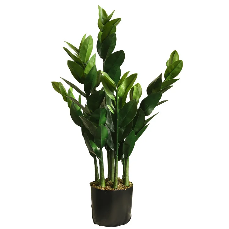 Fake ZZ Plant in Pot – Synthetic Zamioculcas Zamiifolia for Indoor and Outside Dwelling Workplace Decor