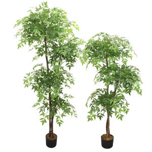 Wholesale Synthetic Nandina Tree – Ornamental Plastic Plant with Pure Contact in Pot