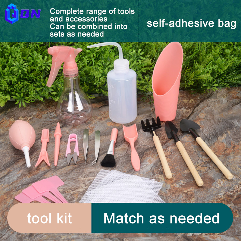 Wholesale Gardening Provides: Mixed Set of Plant Instruments for Flower Gardening, Potting Instruments, and Watering Can